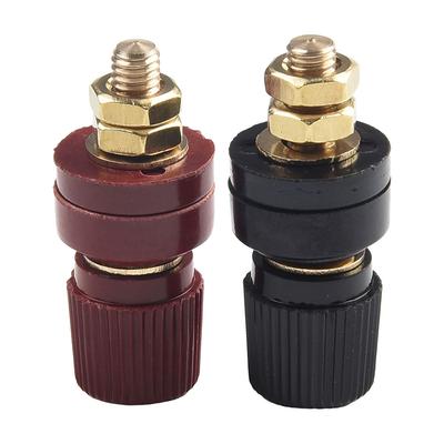 Borne de Connexion Haute Intensité Filetage M6 Bloc de Connexion d'Alimentation Connecteur de Borne Type 333 Laiton Borne Pour Machines à Souder