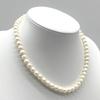 Akoya Pearl Necklace Genuine Jewelry Luster Approx. 41cm / 7.0mm–7.5mm / 32.5g Silver Clasps
