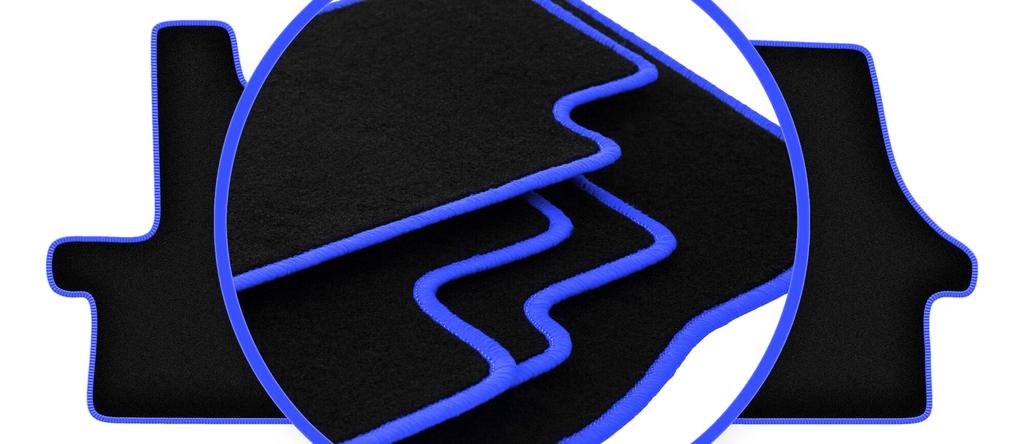 CARLUX-BLUE Car Mats For: Citroen Jumper III Delivery Van (2014 - )