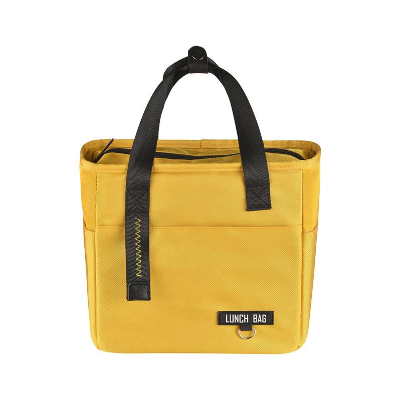 Korean-Style Fashion Insulated Lunch Bag: Handheld Picnic & Bento Bag