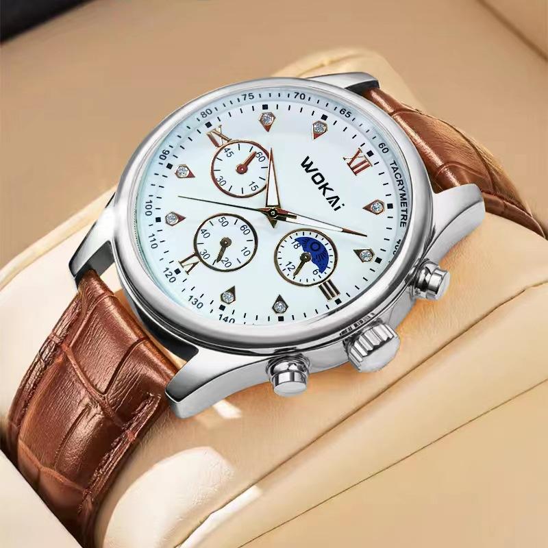 Luxury Men Business Watches Casual Leather Strap Sport Watch Top Brand Quartz Wristwatches Male Clock Reloj Hombre