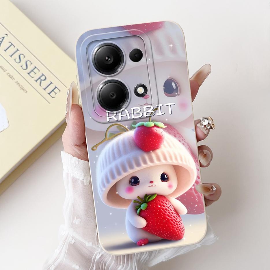 For Xiaomi Redmi Note 13 4G Case Note13 Pro Cute Fashion Candy Painted Cover Soft TPU Phone Case For Redmi Note 13 Pro Plus Bags