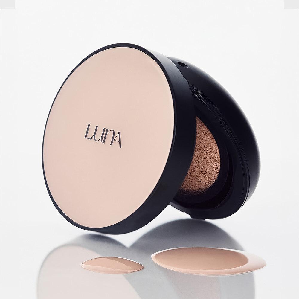 (LUNA) Long-Lasting Conceal Fixing Cushion (Main Product + Refill) 23 M Medium Beige