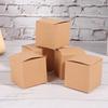 50PCS Brown Boxes With Lids Candy Box Wrapping Supplies Kraft Paper Box  Crafting