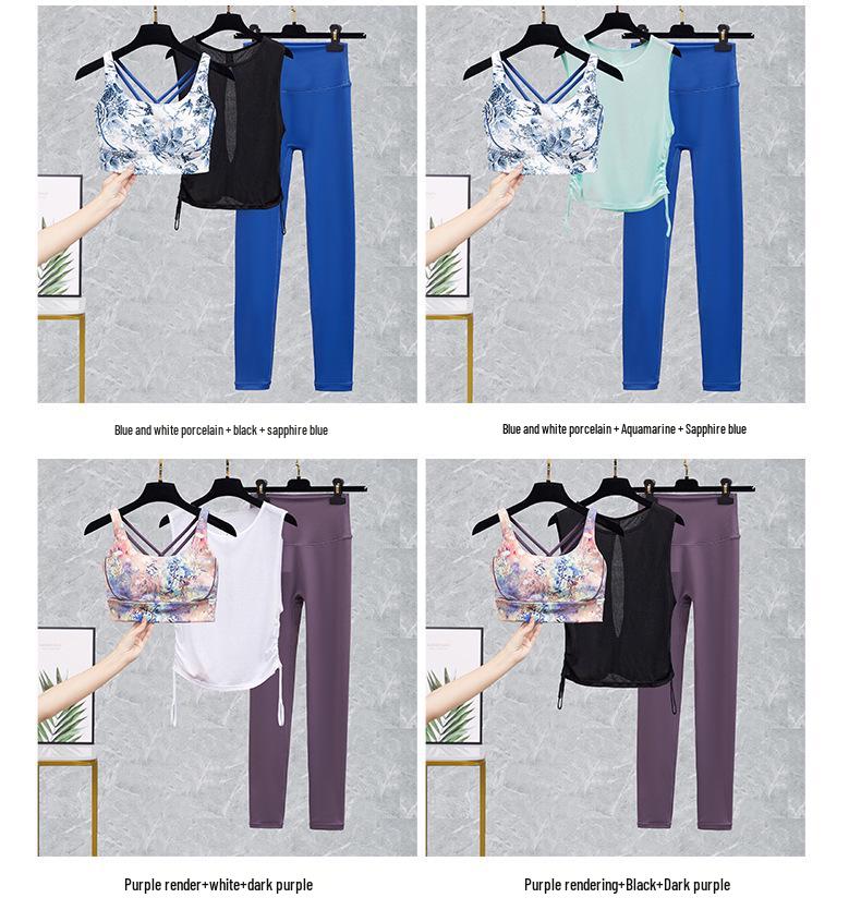 Women's Yoga Clothes 2025: Stylish Bra & High-End Two-Piece Sports Set for Fitness & Pilates