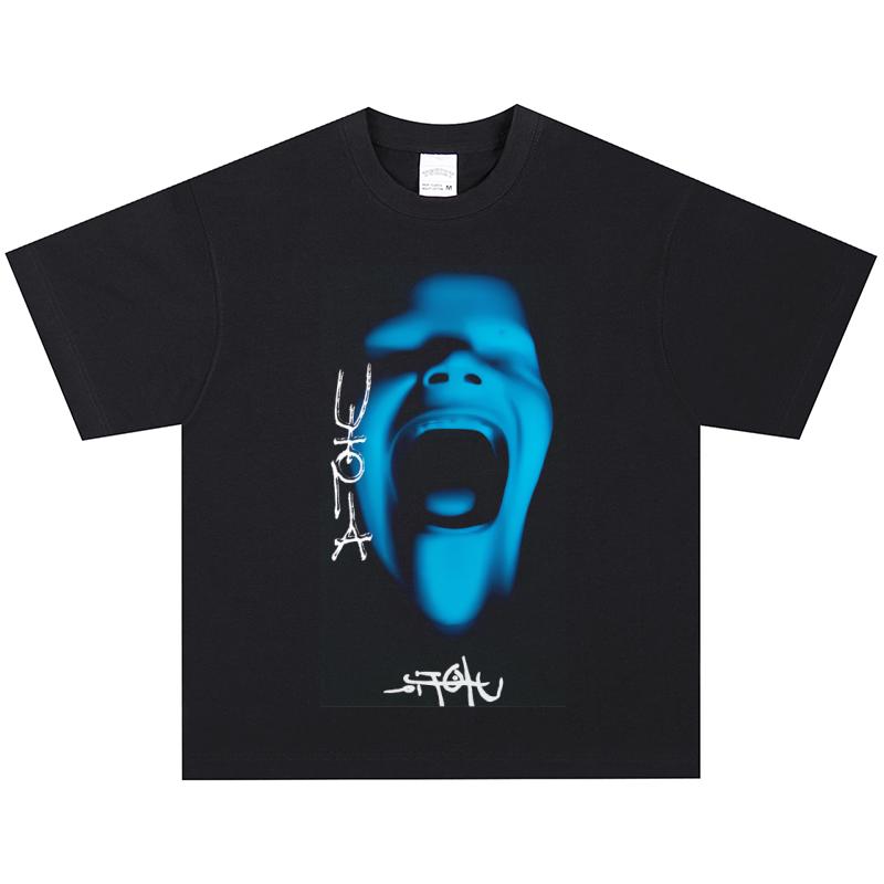 Футболка Travis Scott, Мягкая ткань, Повседневная S