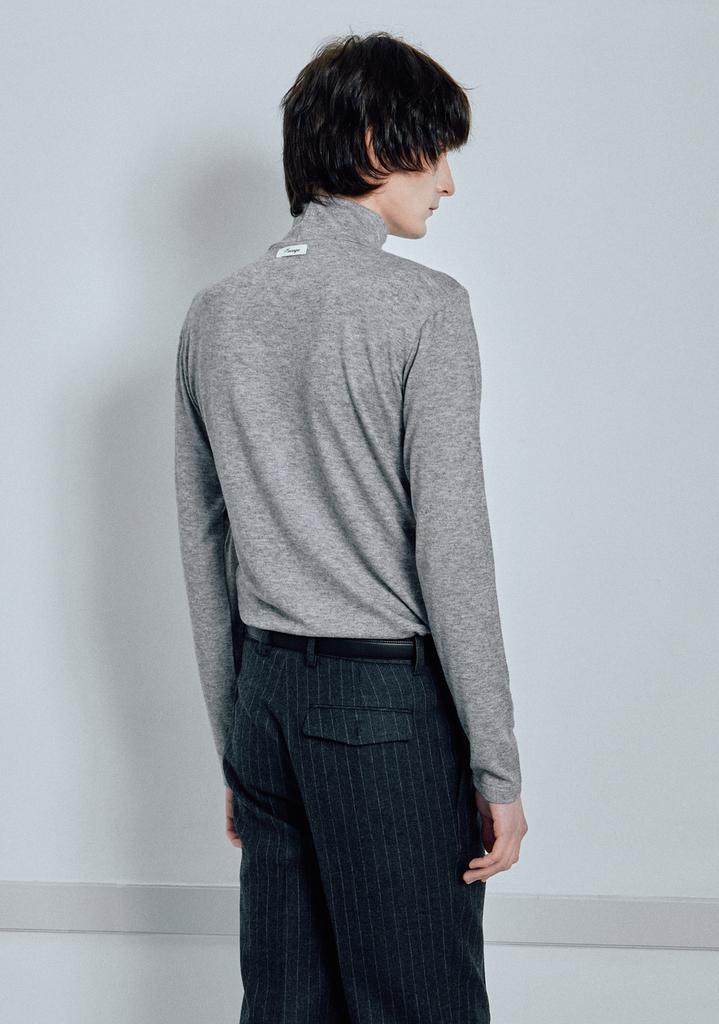 SAVAGE Turtle Neck Jersey - Gray