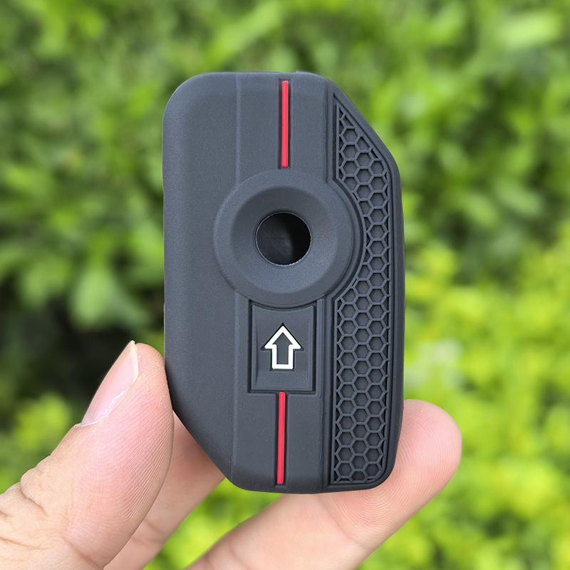 Silicone Key Case Cover Fob For BMW R1250GS R1200GS C400gt F750GS F850GS K1600B K1600GT R1200RS R1200RT F900R F900XR Motorcycle