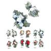 2pcs Artificial Wedding Arch Flowers Lifelike Wedding Welcome Signs Floral Decoration Fadeless Exqui
