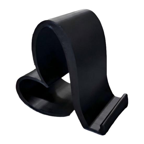 

Подставка для телефона в виде сердца 3D-печать Держатель для мобильного телефона в форме сердца для смартфонов, планшетов, Kindle Романтичный настольный аксессуар для дома, офиса, прикроватной тумбочки чёрный