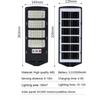 1 Pack Solar Street Light Outdoor Waterproof 6500K LED Solar Motion Sensor Light Outdoor Dusk To Dawn Flood Light Remote Control