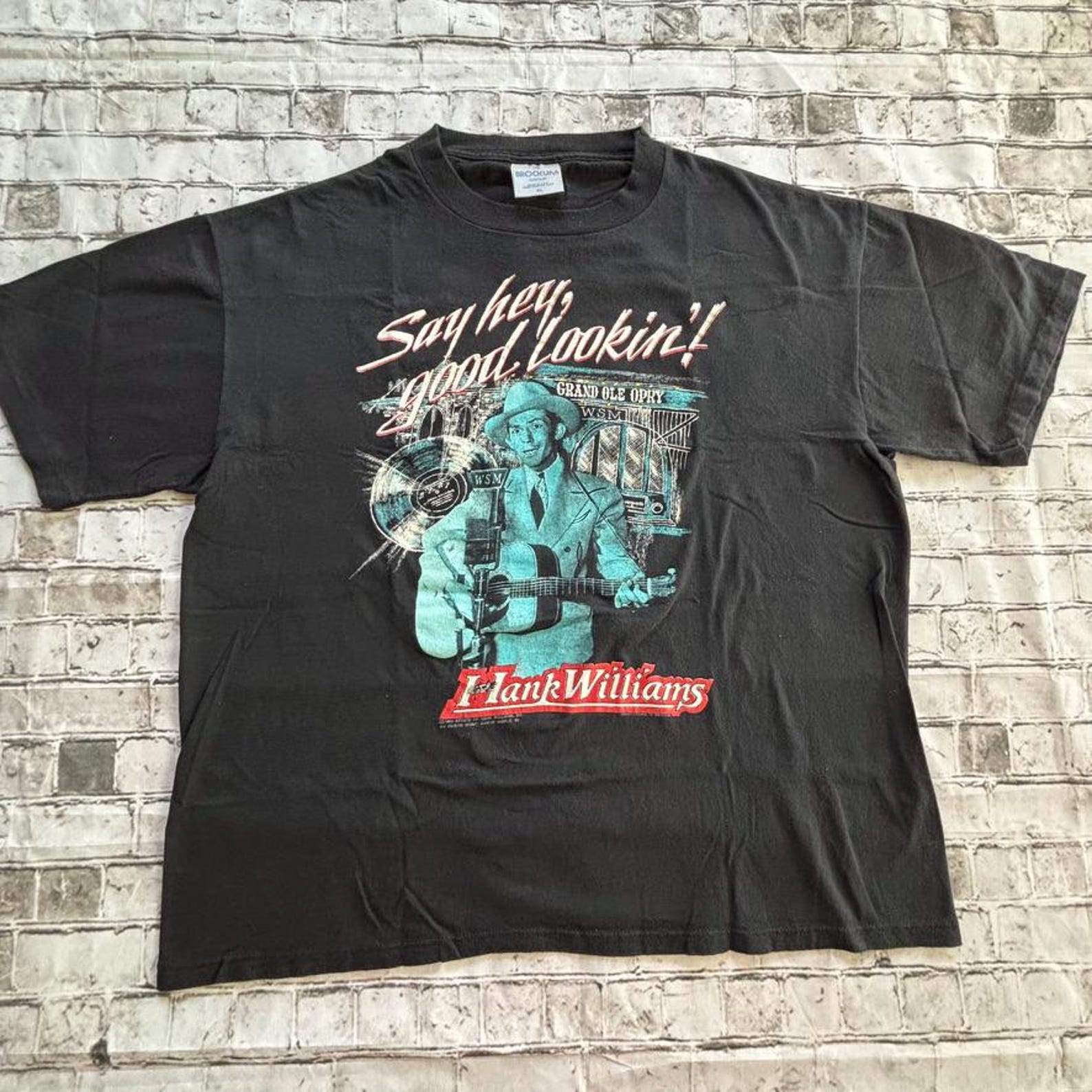 Hank Williams 80s Vintage Shirt (XL) 2XL