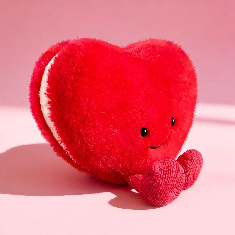 Heart-shaped Plush Toy Dolls for Gifts Couples Valentine's Day Romantic Birthday Presents Love Plush Figures