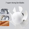 4 Inches Waterproof Exhaust Fan Low Noise Home Bathroom Kitchen Bedroom Toilet Ventilator Fan Hotel Wall Silent 14W 220V
