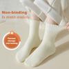 Womens Winter Warm Socks Thicken Thermal Socks Wool Cashmere Socks Snow Sweet Soft Cotton Knitted Room Floor Sleep Socks