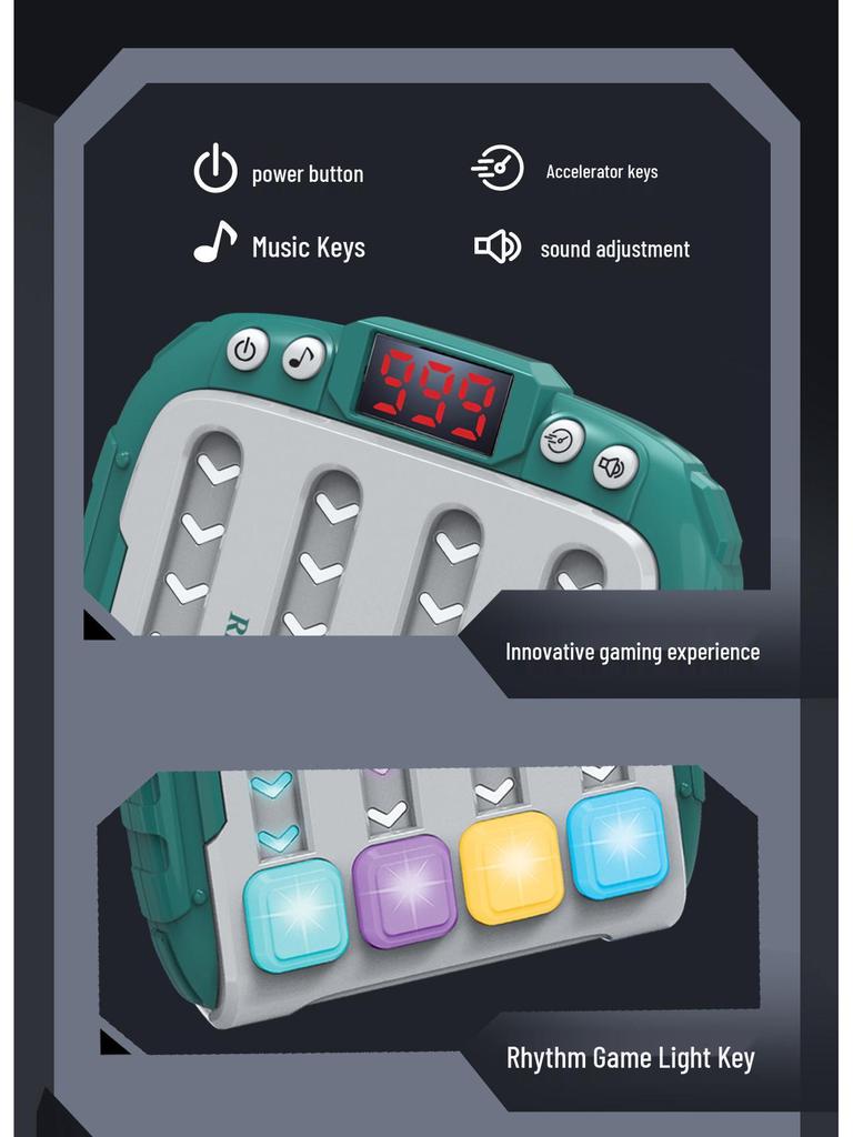 Rhythm Master: Handheld Music and Light Dancing Game for Kids