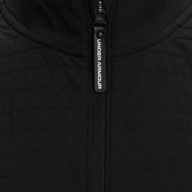 Under Armour Drive Pro Storm Lightweight Fleece Comfortable Sleeveless Vest Men Vest Black 1387120-001