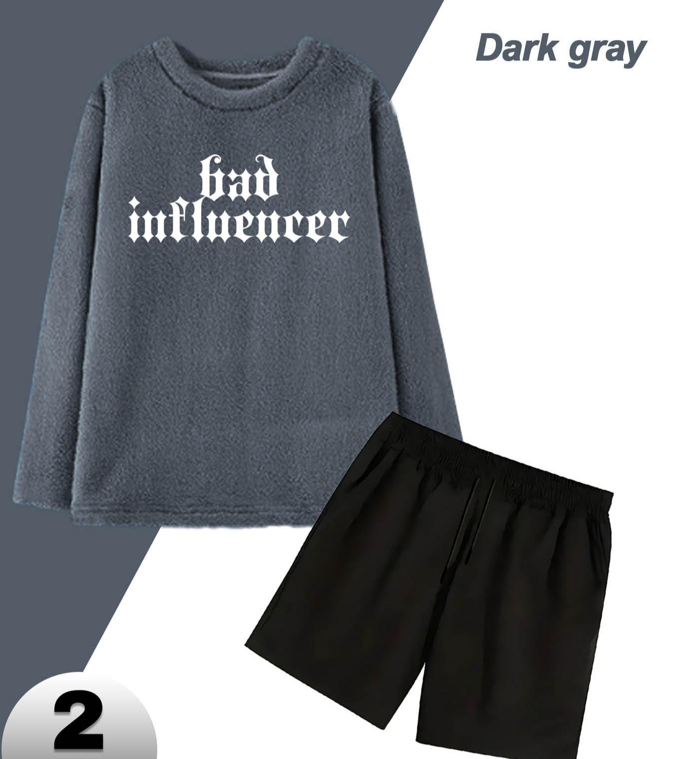 Мужской фланелевый комплект шорт на все сезоны, дышащий и теплый, незаменим для весны M