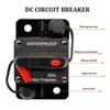 30A - 300A 12 - 48V DC IP67 Waterproof Circuit Breaker with Manual Reset Button for Car/Yacht/RV