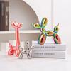 Creative Long Neck Balloon Dog Abstract Ceramic Ornaments Sculpture Study Room Statue Home Office Accessories Decoration Gift