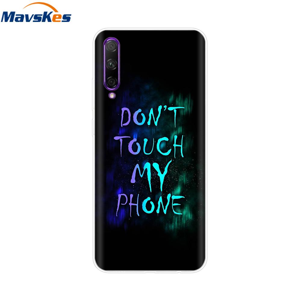 For Huawei P Smart Pro Case Cute Candy Painted Cover Soft Silicone Phone Case For Huawei P Smart Pro 2019 Cover Coque Bumper