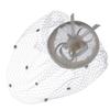 European Handmade Linen Mesh Gauze Hat Mysterious Veil Headdress Western Banquet Ladies Hat