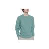 Solid Color Crew Neck Pullover Sweater Unisex Sweater Emerald-Green 464851-52