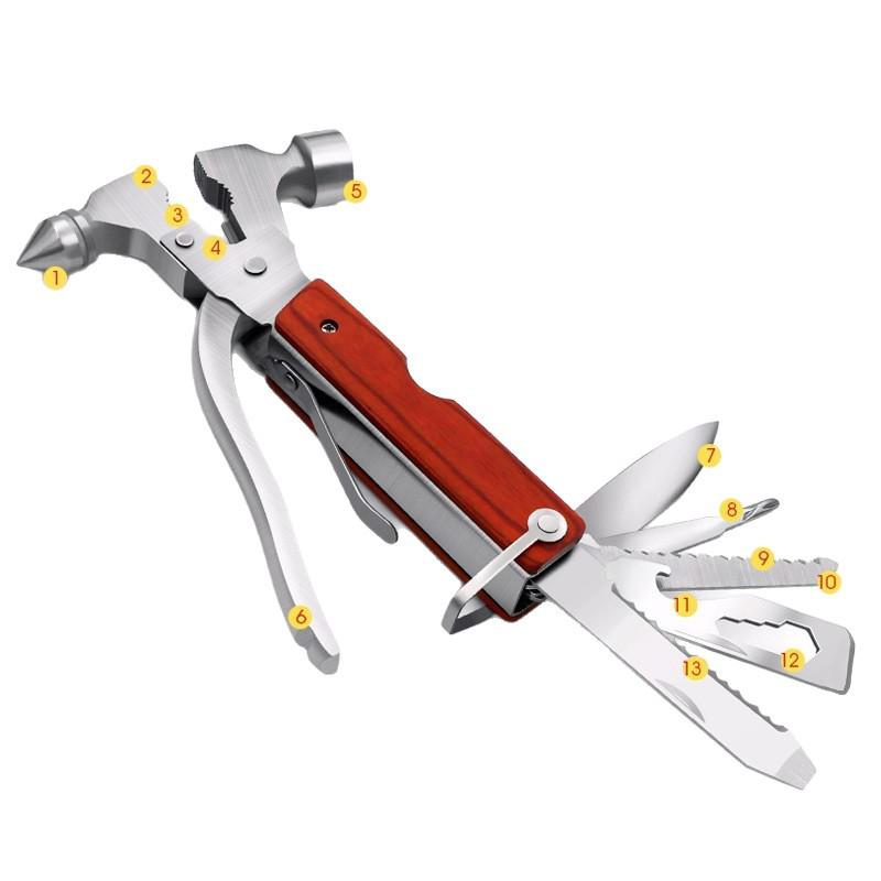 Multifunctional Car Window Breaker & Seatbelt Cutter