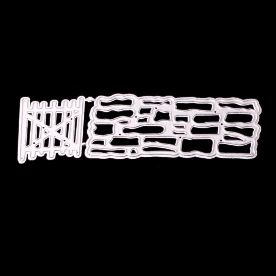Fence Barrier Metal Cutting Dies DIY Scrapbooking Paper Card Craft Punch Stencil