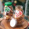 M-Modern-Christmas Tree Candy Jar Children's Gift DIY Gift Candy Biscuit Snack New Year Decoration Box