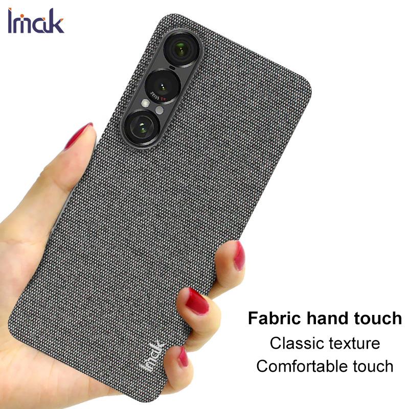 Für Sony Xperia 1 VII Handyhülle IMAK Ruiyi Serie Stoffhülle