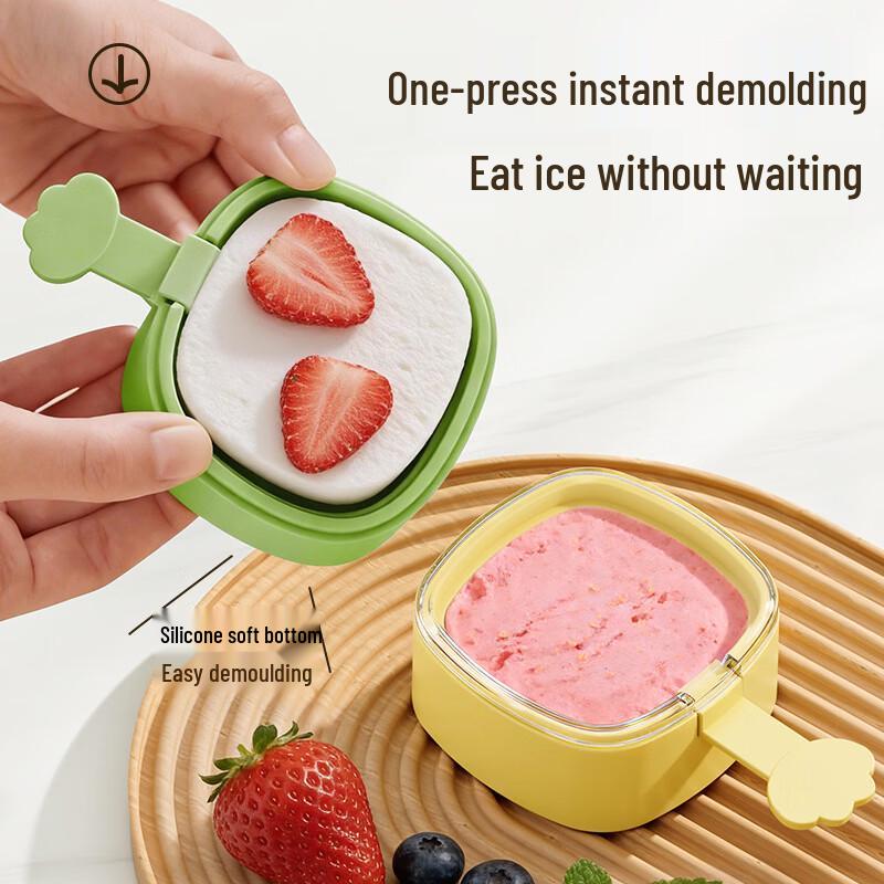 Daoying Silicone Ice Cream & Popsicle Molds (2-Pack)