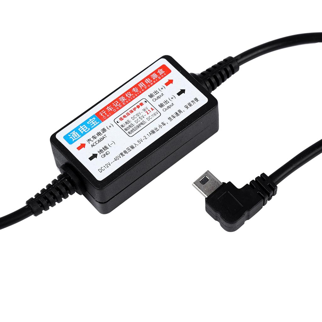 Low Voltage Protection Step Down Mini USB 12V To 5V Converter 3m Step Down 12V 5V Cable