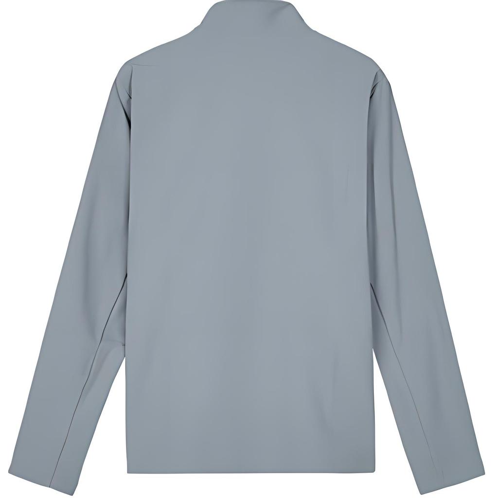 Skechers Stand Collar Knitted Sports Casual Zip Jacket Men Jackets Ultimate-Gray L324M084-028Q