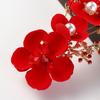 New Year Crystal Pearl Chinese Hanfu Hair Clips Duckbill Clips Women Barrettes Festival Hairpins