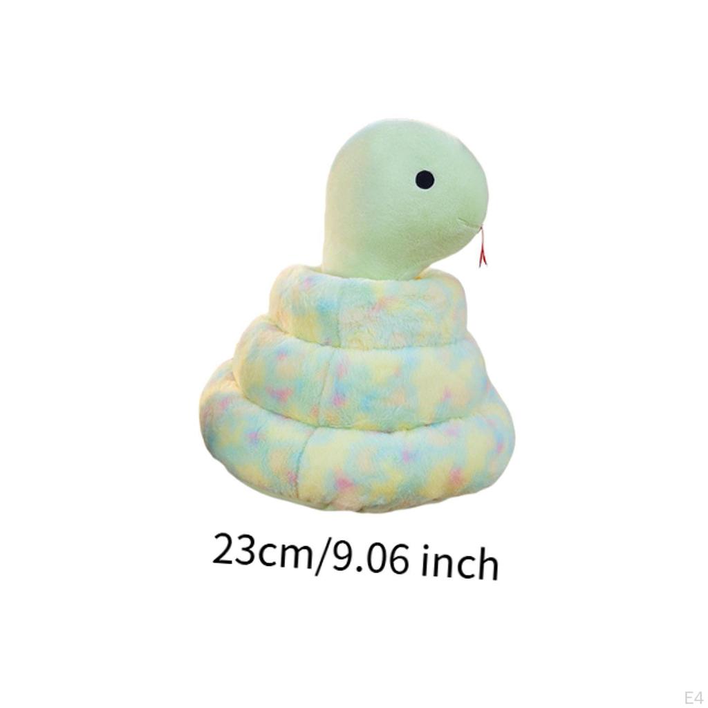 Snake Stuffed Animal Office Bedroom Living Room Cute Toy for Ornament