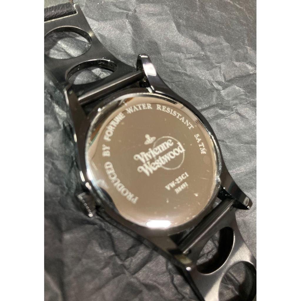 Used Vivienne Westwood Men's Watch Argyle Black VW23C1-B34