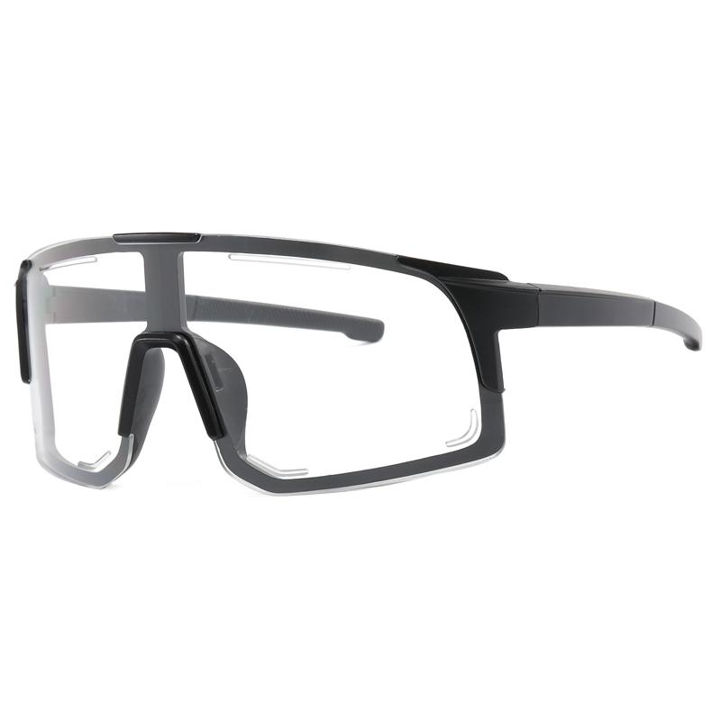 Oversized Outdoor Sports Sunglasses New Women Fashion Large Frame Design Goggles Simple Style Unisex Integrated Sun Glasses