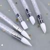 1Pc Dual-Ended 2 Ways Nail Art Silicone Sculpture Pen Carving DIY Painting Glitter Rhinestone Acrylic Manicure Dotting Tool