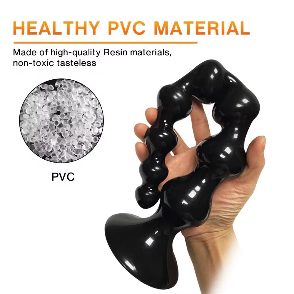 PVC Anal Plug Bead Butt Plug Prostate Massages Masturbator Sex Toys for Man Anal Dilator Sex Products