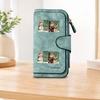 1pc Christmas Long Zipper Wallet, Large-capacity Card Holder, Unisex Clutch Bag, Stylish Zippered Coin Purse, Suitable for Daily Use, a Great Gift