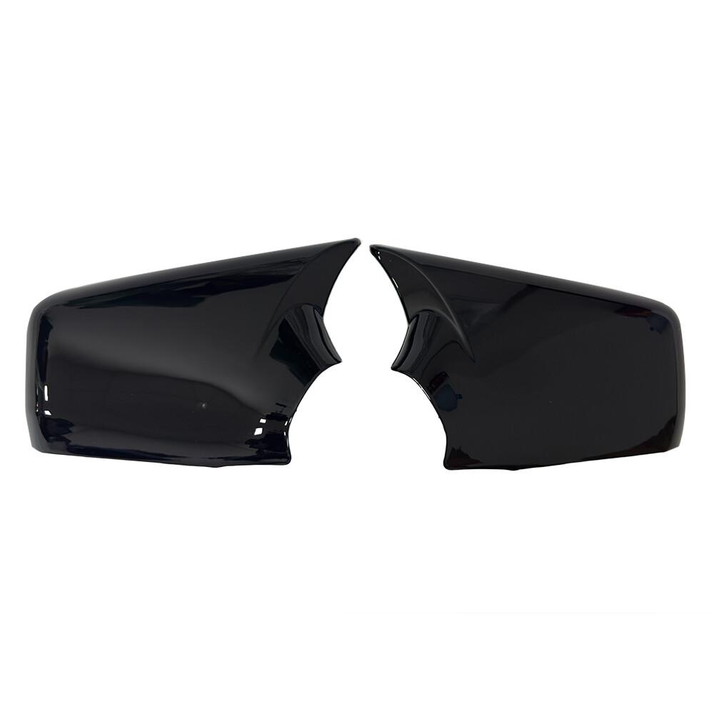 

Pair For Volkswagen VW Jetta GTI Golf MK3 1993-1998 Car Rearview Door Side Mirror Cover Wing Cap Exterior Housing Shell Trim ABS Gloss Black