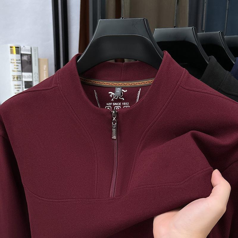 Autumn Men s Patchwork Long Sleeve Hoodie Loose Fit Casual Fashion Trendy Top M