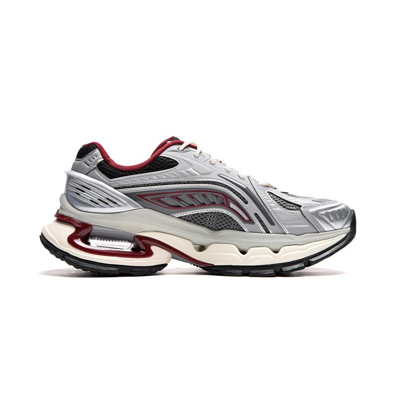 Li Ning Lijun BOW Trend Series Trend Sports Lifestyle Shoes Men Lifestyle Shoes Shadow-Gray AZGU061-5
