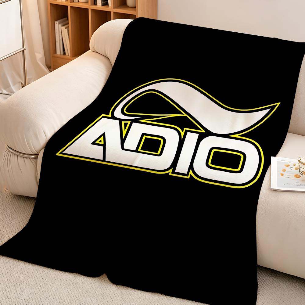 Brand A-Adio F-Footwear Throw High-Density Short Plush Blanket Soft Skin-Friendly for Sofa Nap Air-Conditioned Room