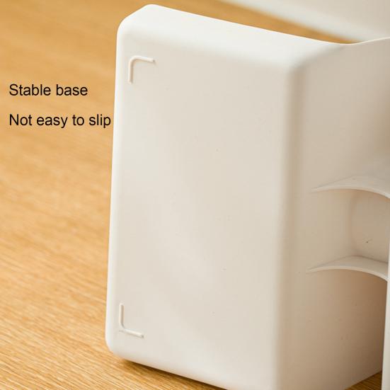 Pot Lid Holder Freestanding Anti-slip U-shaped Mount Safe Kitchen Countertop Pot Cover Chopping Board Organizer Cooking Utensil
