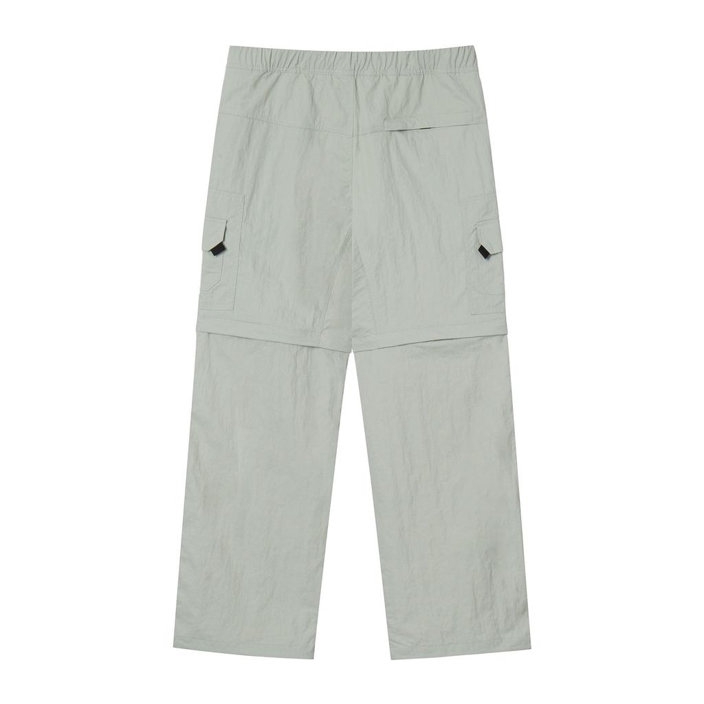 Hadeugieoeopaeleol Two-Way Cargo Pants Light Grey