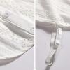 Jacquard Detachable Fake Collar White Adjustable Neckline False Blouse Collar  Clothes Decoration
