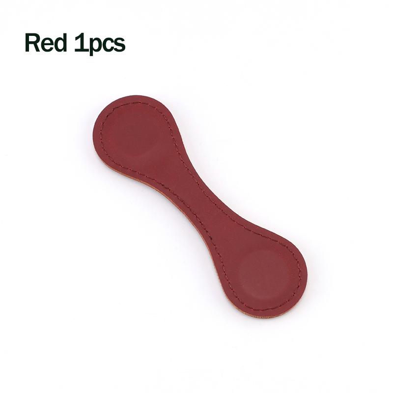 1pcs Magnetic Bookmark Double-Sided Magnetic Reading Bookmark Multifunctional Leather Bookmark Book Accessories