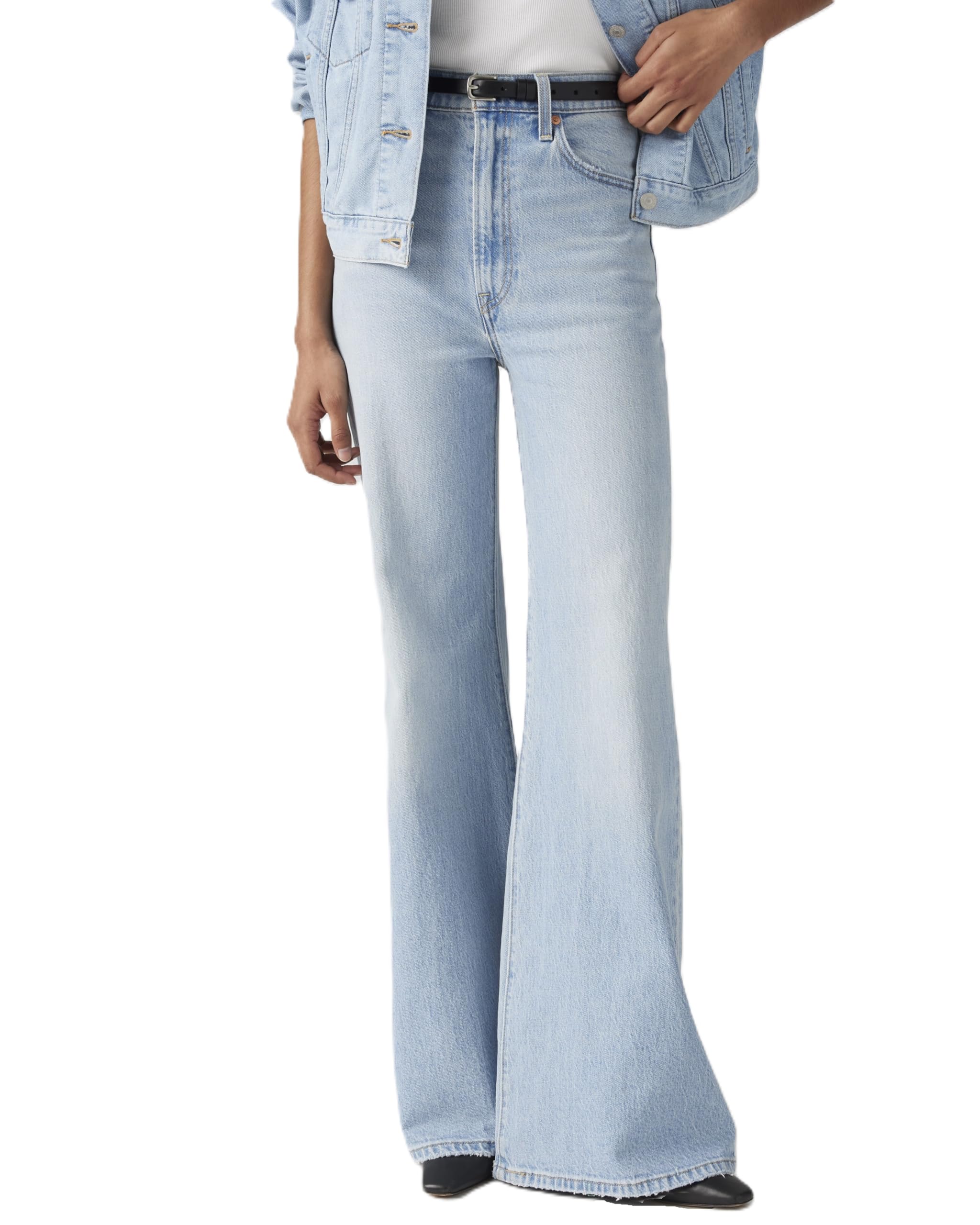 

Levi s RIBCAGE BELLS High Rise Bell Leg Jeans Women s A7503-0021 US W26 L30